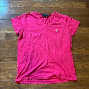 Ralph Lauren Pink Polo Short Sleeve T-Shirt